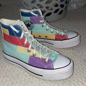 patchwork platform converse